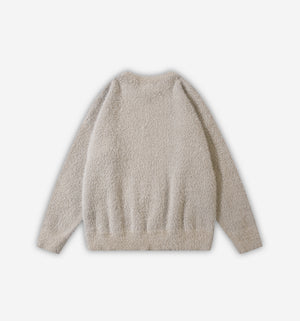 "Cipher" Jacquard Knit Sweater