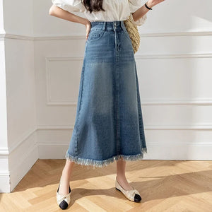 , Y2K skirt styled with a crop top