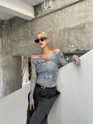 Acubi Mesh Top – MAUVSTUDIO®