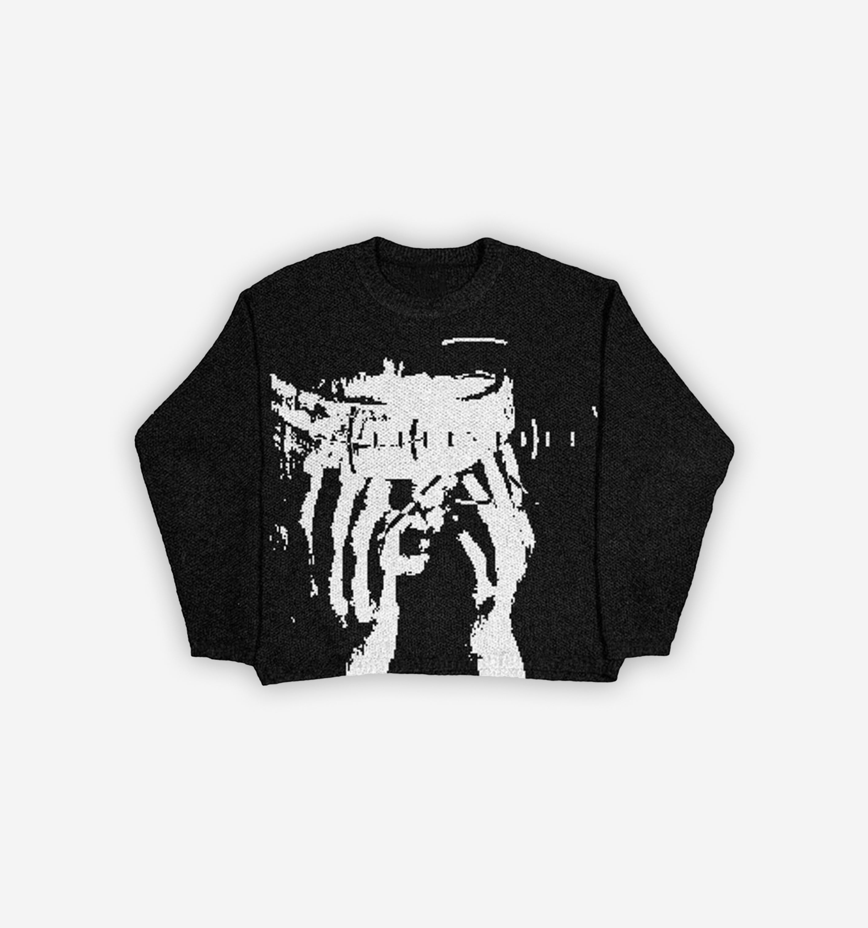 "Angst" Knit Sweater