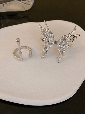 Anneau de manchette papillon grunge