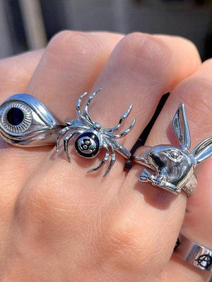 Bague Araignée Numéro 8 Vintage