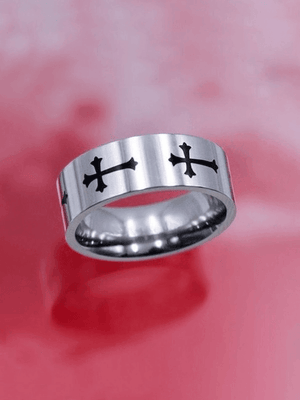 Bague Motif Croix