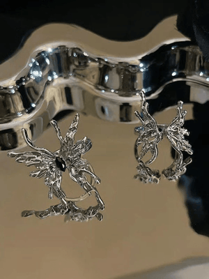 Bague Motif Papillon Fée Grunge