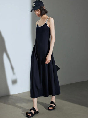 Basic Midi Dress view 7 | MAUVSTUDIO®
