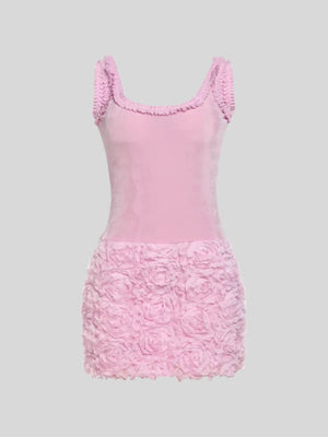 Bimbocore Mini Dress view 4 | MAUVSTUDIO®