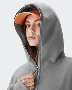 Blank Zip Hoodie