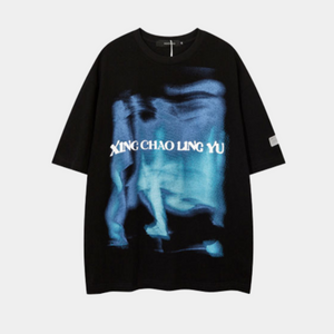 'Blurred' T shirt