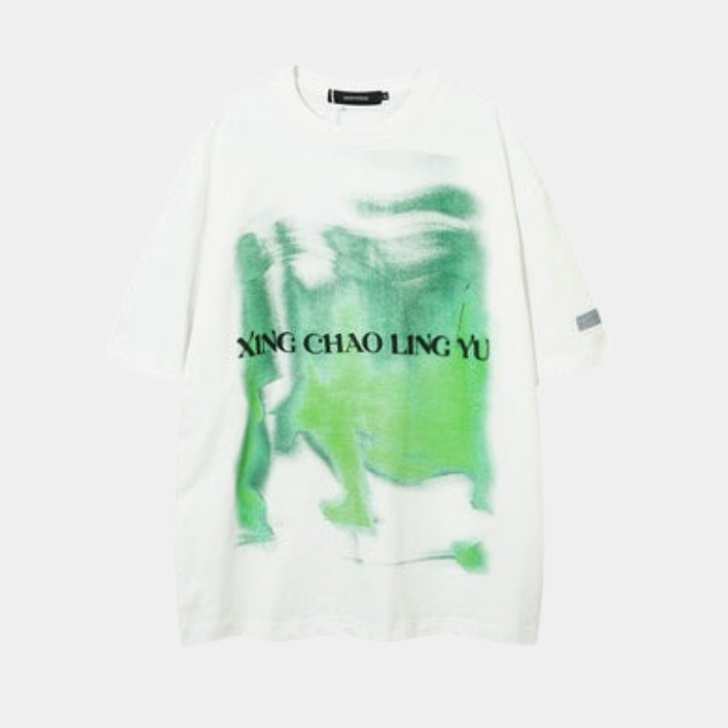 'Blurred' T shirt