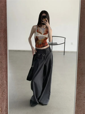 Body Printed Tank Top – MAUVSTUDIO®