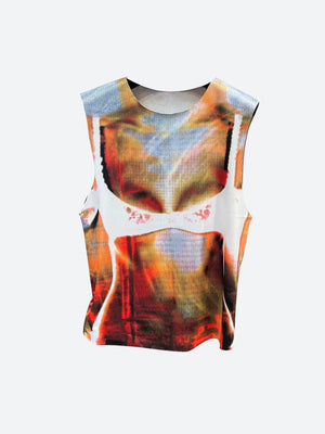 Body Printed Tank Top – MAUVSTUDIO®