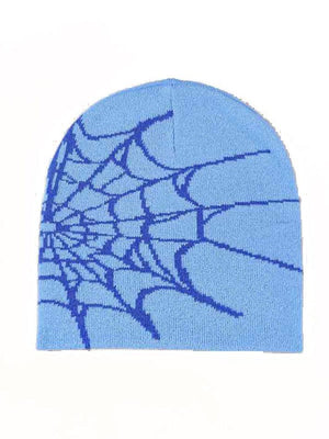 Bonnet à imprimé toile d'araignée