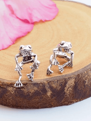 Boucles d'Oreilles Grenouille