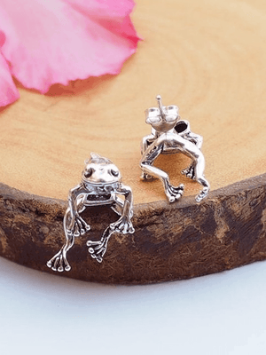 Boucles d'Oreilles Grenouille