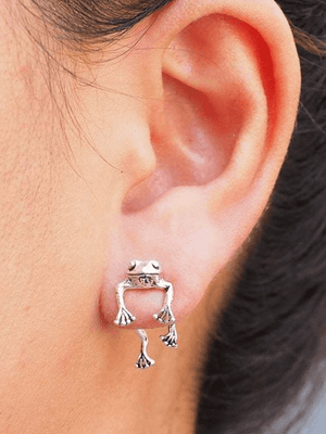 Boucles d'Oreilles Grenouille