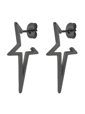 Boucles d'Oreilles Pendantes Irrégulières Chunky Star