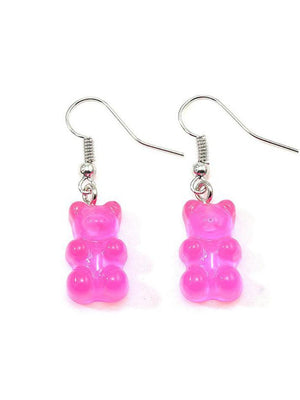 Boucles d'oreilles ours gommeux