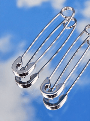 Boucles d'oreilles trombone