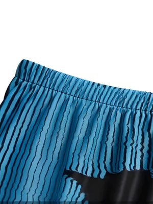 , Y2K skirt styled with a crop top