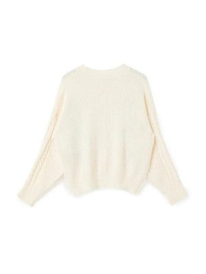 Cardigan à décor de tricot au crochet de raisin