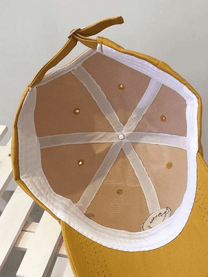 Casquette de baseball brodée Smile