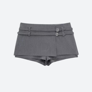 Casualcore Double Belted Mini Skort