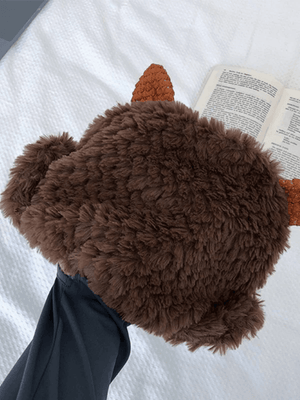 Chapeau de trappeur chaud en agneau pelucheux