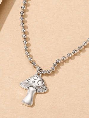 Collier Champignon Vintage