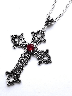 Collier Strass Coeurs Chromés