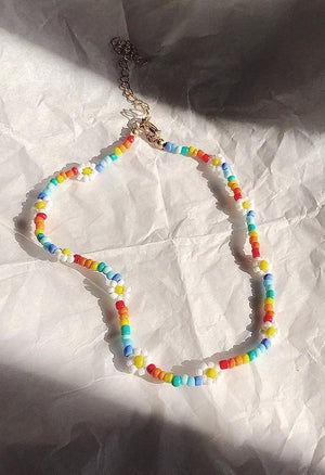Collier marguerite de vacances