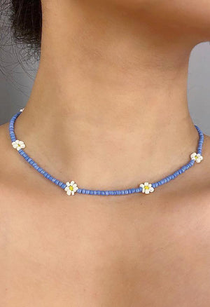Collier marguerite de vacances