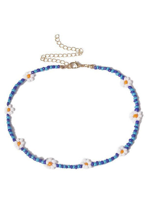 Collier marguerite de vacances