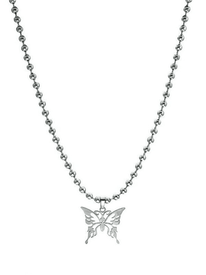 Collier pendentif papillon