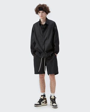 Concrete Nylon Short