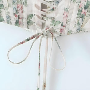 Coquette Floral Corset Top – MAUVSTUDIO®