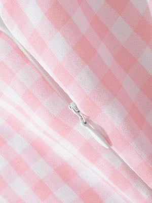 Coquette Gingham Mini Dress view 7 | MAUVSTUDIO®