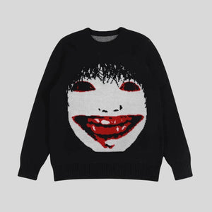 Creepy Face Sweater