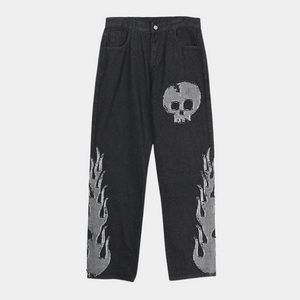 'Death Flames' Jeans