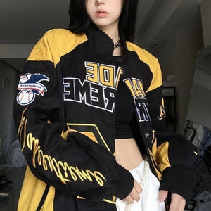 Embroidered Racing Jacket