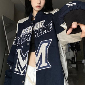 Embroidered Racing Jacket