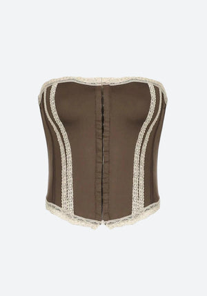 Fairy Grunge Lace Corset Top