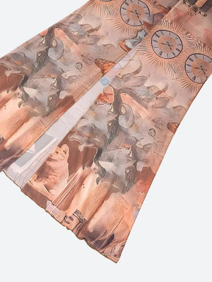 , Y2K skirt styled with a crop top