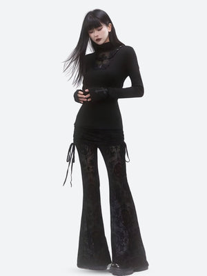 Goth Cross Top – MAUVSTUDIO®