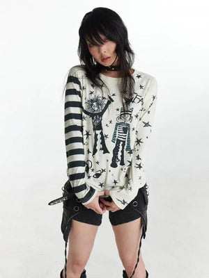 Gothic Weirdo Tee – MAUVSTUDIO®