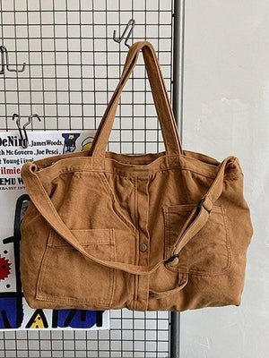 Grand sac à bandoulière Vintage Wash