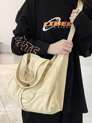 Grand sac à bandoulière Vintage Wash