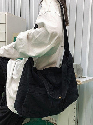 Grand sac à bandoulière Vintage Wash