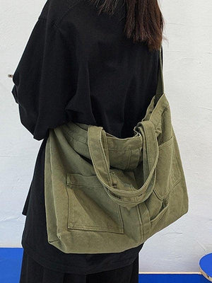 Grand sac à bandoulière Vintage Wash