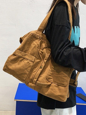 Grand sac à bandoulière Vintage Wash