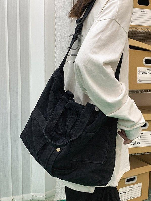 Grand sac à bandoulière Vintage Wash